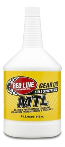 Aceite Para Caja De Cambios Red Line Mtl 75w80 946ml