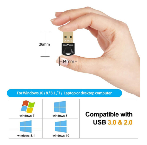 Bluetooth Adapter Dongle 50 Usb, Bluetooth Receiver