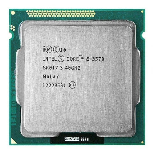 Procesador gamer Intel Core i5-3570 BX80637I53570  de 4 núcleos y  3.8GHz de frecuencia con gráfica integrada