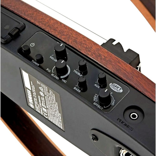 Violão Yamaha Silent Nylon Vazado Slg200nw Natural