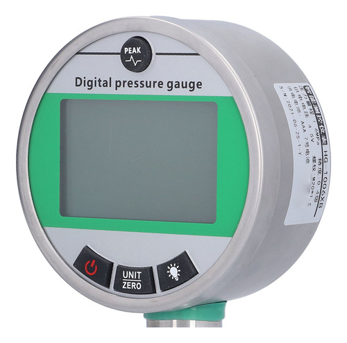Medidor De Pressão Hidráulico Digital De 1,6 Mpa Em Aço Inox