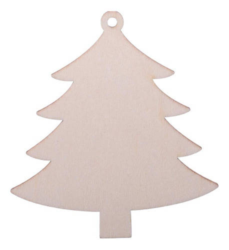 10pcs Hot Sale 2024 Navidad Árbol De Navidad De Madera Diy