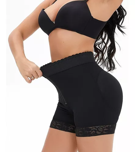 Shapewear Curto Com Fecho Para Levantar O Bumbum