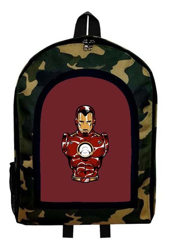 Mochila Camuflada Iron Man Modelo 22