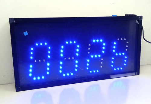 Contador Electrónico Led 4 Dígitos - Suma Resta Reset