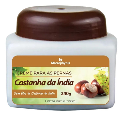 Crema Para Piernas - Previene Várices - Castaña De La India