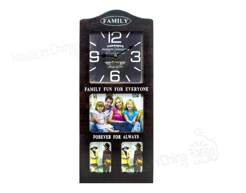 Reloj Con Porta Retrato