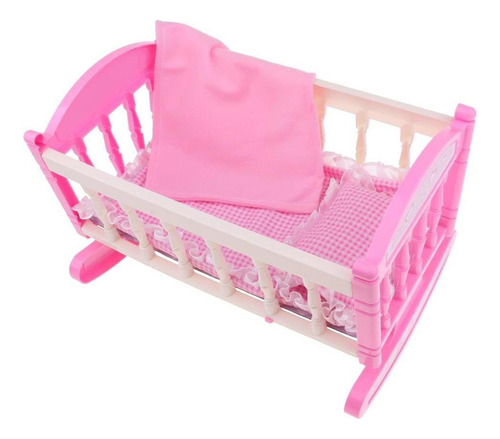 Zya 29x20 Cm Cuna Modelo Chica Cojines Miniatura Juguete