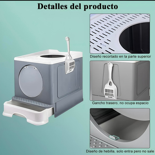 Caja De Arena Cerrada Para Gatos