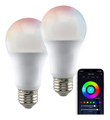 Bombilla Led Inteligente Que Cambia Color Funciona Siri 2