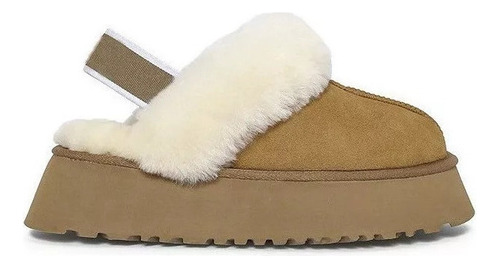 Zapatos De Plataforma De Lana De Invierno Para Mujer