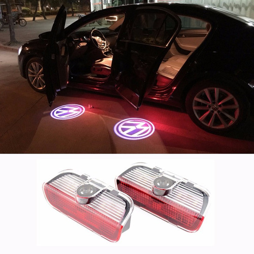 Led Cortesia Porta Volkswagen Laser Projetor Mk7 Tsi Vw