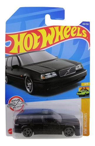 Hot Wheels Volvo 850 Estate Camioneta Van Negra 140/250