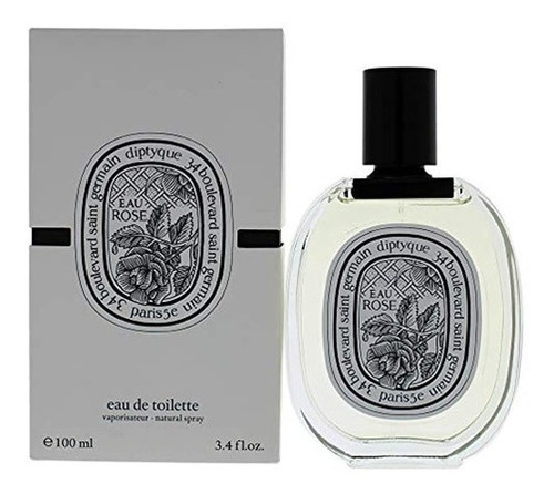 Diptyque Eau Rose Eau De Toilette34 Oz