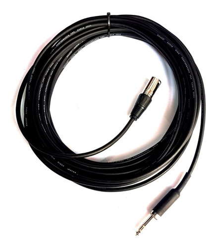 Imagen 2 de 3 de Cable Xlr Macho A Plug 6.3 Balanceado De 22 Metros Proel