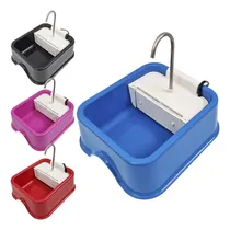 Comprar Bebedouro Fonte Gatos Cachorros 1,5l Filtro Bivolt Quadrada