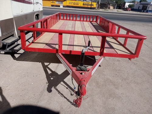 Remolquito Traila Agro 6t-16 6 Ton Cama 16 Pies Precio Neto