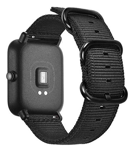 Correa De Nailon Suave Para Amazfit Bip/bip 3 Pro/bip U Pro,
