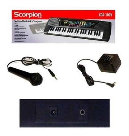Imagen 2 de 2 de Órgano Eléctrico Scorpion 49 Teclas