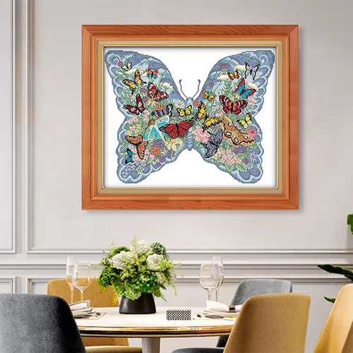 Imagen 4 de 12 de Kit De Inicio De Con Estampado De Animales De Mariposa, 1.