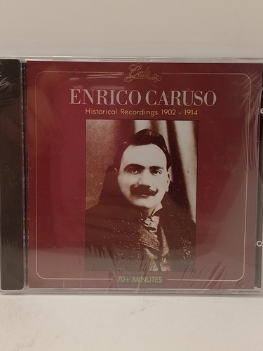 Enrico Caruso Recordings 1902/1914 Cd Nuevo