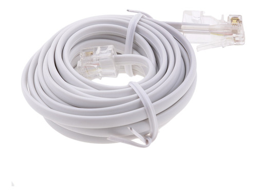 Rj11 Adsl A Ethernet Rj45 Cable De Módem 8 P 4c 6 P 4c