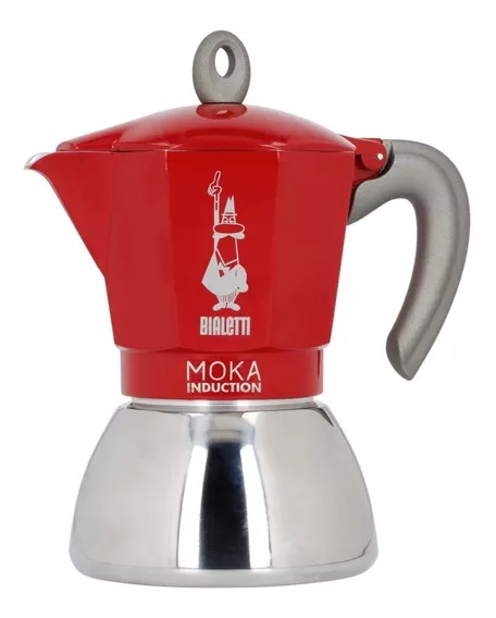 Cafetera Manual Bialetti Moka Induction 6 Cups Italiana