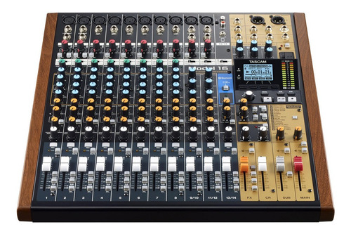 Imagem 3 de 4 de Mesa De Som Tascam Model 16 Mixer Analógico