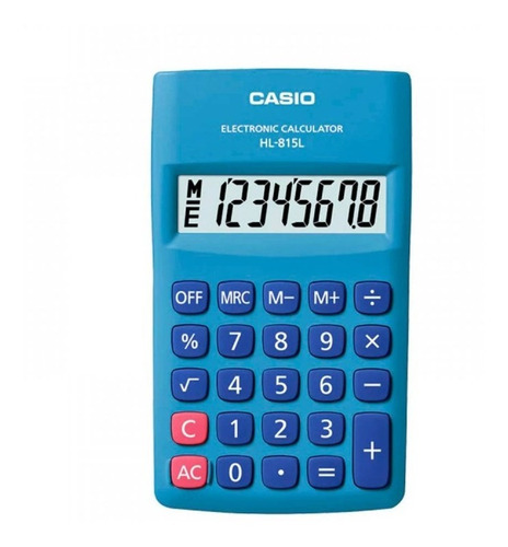 Calculadora Casio De Bolsillo Hl-815l-bu