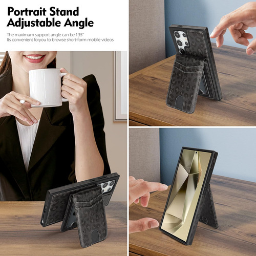 Funda Tipo Cartera Compatible Con Skyeagle Y Magsafe Para Ga