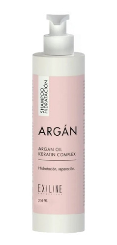 Exiline Argan Shampoo Hidratacion X 250 Ml Keratin
