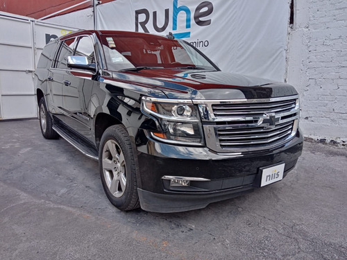 Imagen 1 de 15 de Chevrolet Suburban 2018 5.3 V8 Premier Piel 2 Cristales Blin