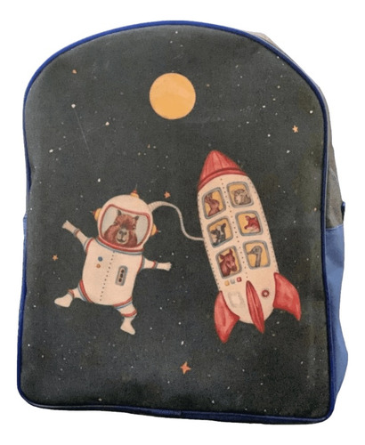 Mochila Infantil Astronauta Al Espacio Cadaques Kids