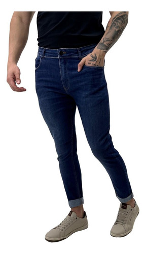 Calça Six One Jeans Cropped Skinny Masculina