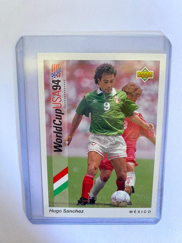 Tarjeta Hugo Sanchez Upper Deck 1994