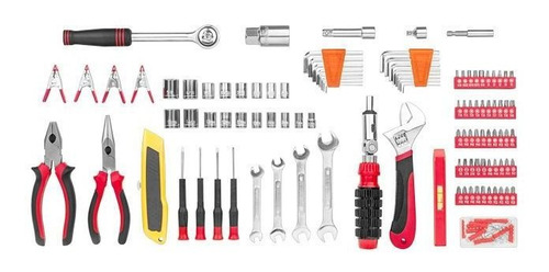Imagen 2 de 6 de Kit Herramientas Multilaser Ho219