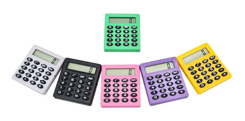 Mini Calculadora Escolar Colores