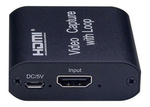 Tarjeta De Captura De Vídeo 1080p Hd Hdmi Usb 2.0