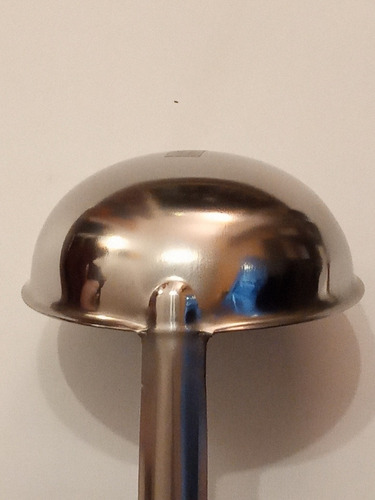 Imagen 2 de 2 de Cucharon Salsero 8 Cm Acero Inoxidable Acermel 1 Pieza