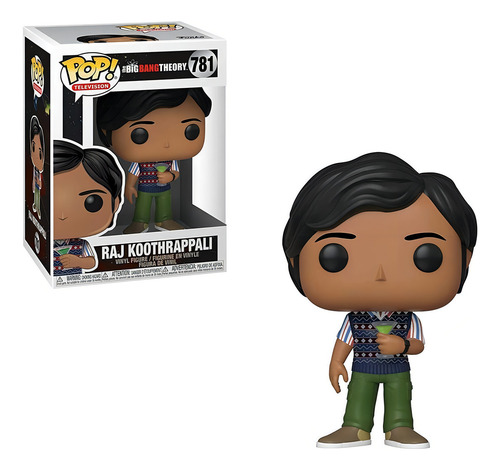 Raj Koothrappali #781 La teoría del Big Bang - Funko Pop