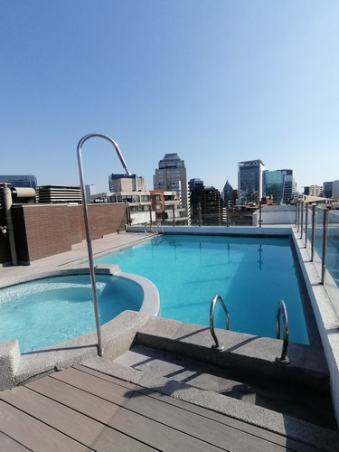 Excelente Depto Un Dorm , Amplia Terraza , Metro Alcantara