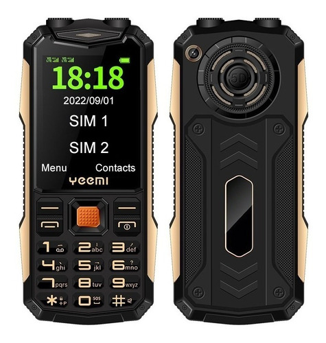 Yeemi K1 Teléfono Móvil Tarjeta Sim Dual Teclado Grande