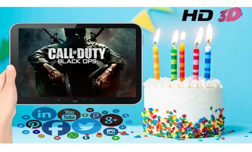 Vídeo Invitación Cumpleaños Call Of Duty Efectos 3d Hd