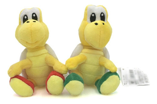 2pcs Super Mario Bros Koopa Troopa Peluche Muñeca Regalo
