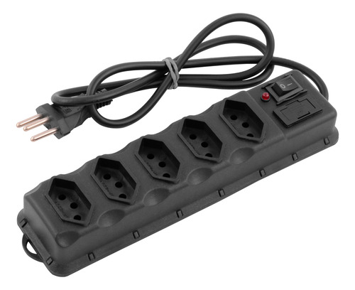 Filtro De Linha Extensao Eletrica 5 Tomadas
