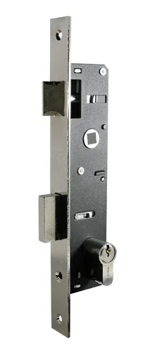 comprar Cerradura De Embutir Puertas Madera O Metal 25mm 3 Llaves
