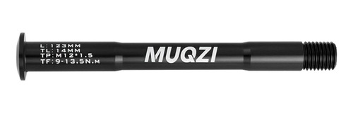 Eje Pasante De Horquilla De Bicicleta, Adaptador Negro 123mm