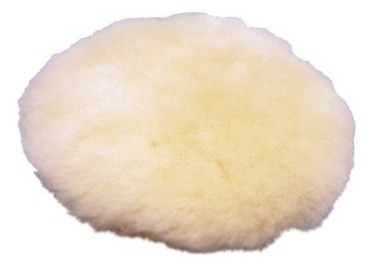 Imagen 2 de 10 de Pad De Cordero Natural 3 Pulgadas Abrojo Excelente Calidad - Corte Alto - Allshine