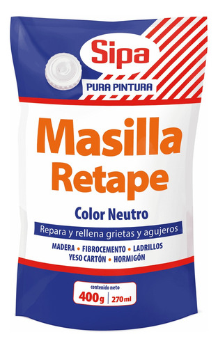 Masilla Retape Color Neutro