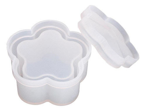 Molde De Silicona Transparente Para Hacer Joyas Flor Claro